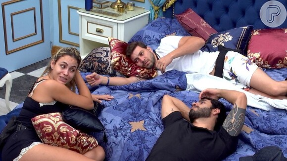 No 'BBB 21', Sarah e Juliette aconselham Caio e Rodolffo sobre Camilla de Lucas e João Luiz: 'São fortes'