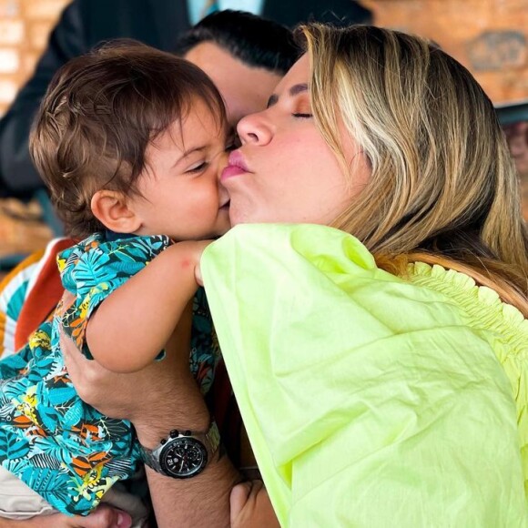 Marília Mendonça e Murilo Huff são pais de Léo, de 1 ano