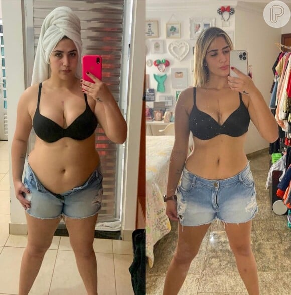 Após perder 20 kg, Jéssica Costa explicou detalhes de seu emagrecimento