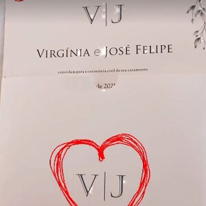 O convite de casamento de Zé Felipe e Virgínia Fonseca