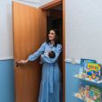 Luara Suita escolheu quarto com detalhes coloridos para o filho