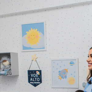 Luara Suita mostrou detalhes do quarto do primeiro filho