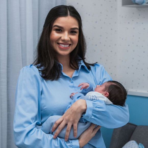 Mãe de Matheus, Luara Suita mostra detalhes do quarto do 1º filho