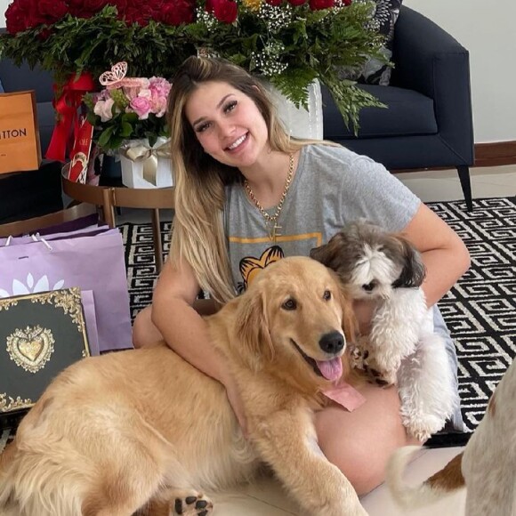 Virgínia Fonseca completou 22 anos no dia 6 de abril e está grávida de 32 semanas