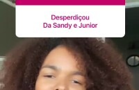 Jeniffer Nascimento canta música de Sandy e Júnior a pedido de fãs