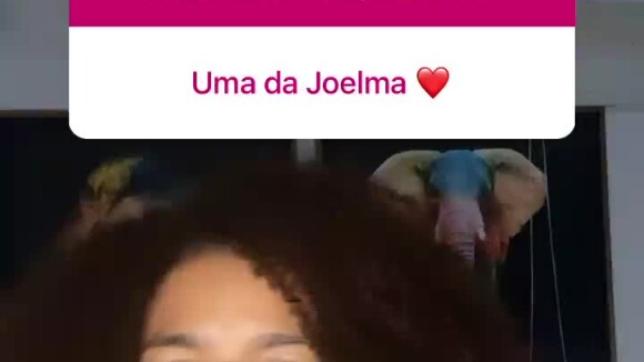 Jeniffer Nascimento canta música de Joelma a pedido dos fãs nas redes sociais