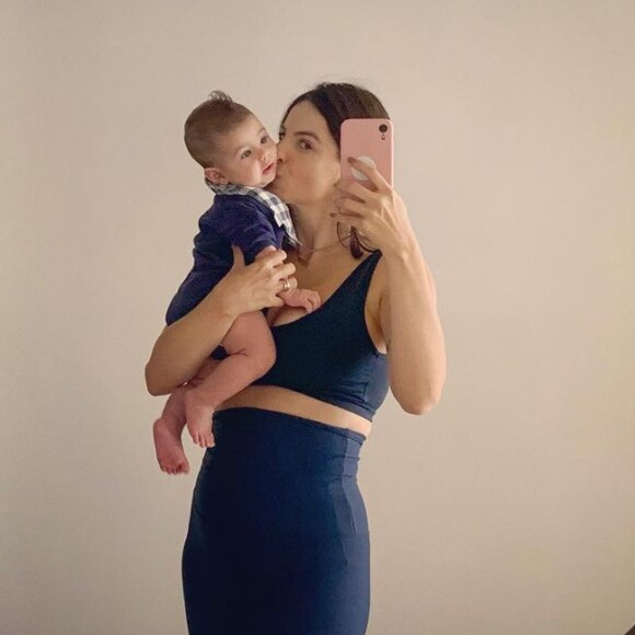 Sthefany Brito voltou a treinar pouco tempo depois de dar à luz