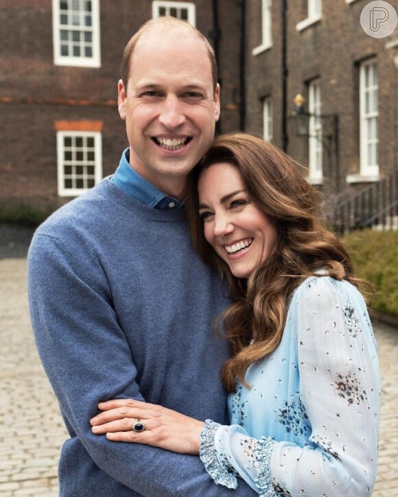 Kate Middleton e Príncipe William fizeram ensaio romântico por 10 anos de casados