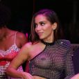 De vestido transparente, Anitta curtiu festa de 'Girl From Rio' com amigos famosos