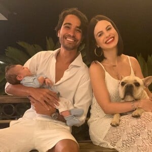 Sthefany Brito e o marido, Igor Raschkovsky, são pais de Enrico, 6 meses