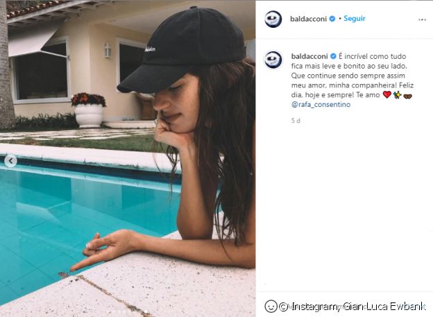 Nova namorada de Gian Luca Ewbank é comparada com Giovanna Ewbank em fotos de perfil