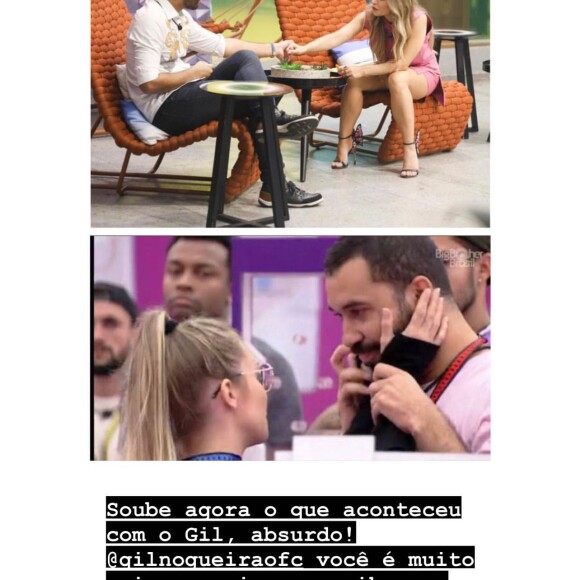 Carla Diaz manda recado para Gilberto após ex-BBB ser alvo de homofobia