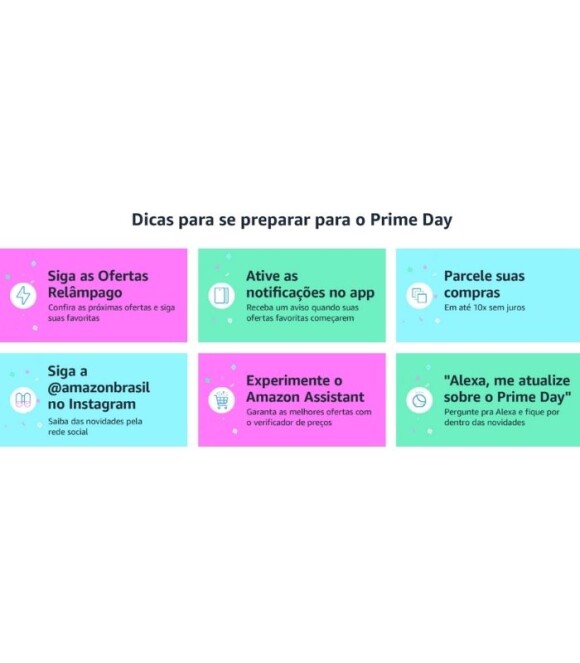 O Prime Day na Amazon terão 48 horas de ofertas imperdíveis