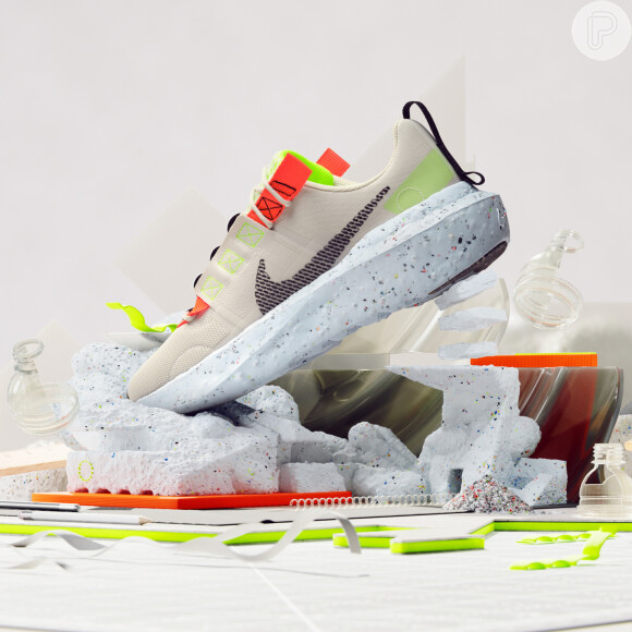 Nova linha de sneakers, Nike Crater Impact é feita com material reciclado