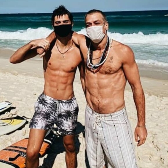 Fábio Assunção também é pai de João