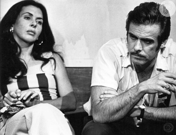 Betty Faria e Francisco Cuoco formaram o casal Lucinha e Carlão na primeira versão de 'Pecado Capital' (1975)