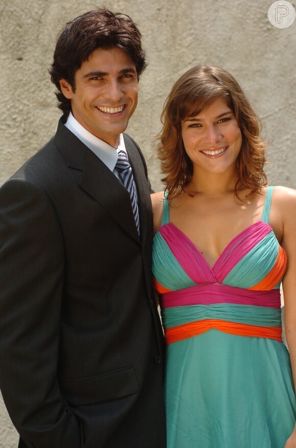 Depois, Giane e Priscila também formaram par romântico em 'Sete Pecados' (2007)