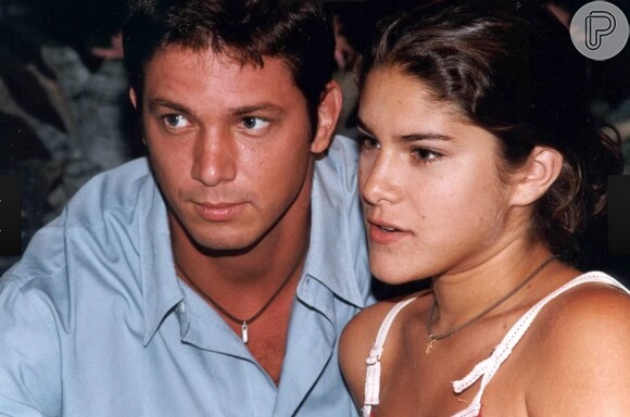 Priscila Fantin, aliás, em sua estreia na TV formou par com Mário Frias em 'Malhação' (1999)