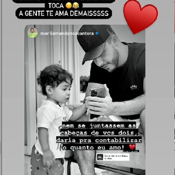 Marília Mendonça fez uma declaração de amor divertida para o artista, que respondeu bem-humorado