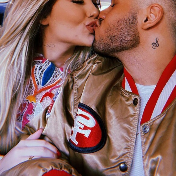 Zé Felipe, de 23 anos e Virgínia Fonseca, de 22, comemoram primeiro aniversário juntos e um mês de filha recém-nascida