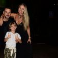  Adriane Galisteu recebeu Vittorio, filho com marido Alexandre Iodice, prestes a completar 11 anos, na Record 