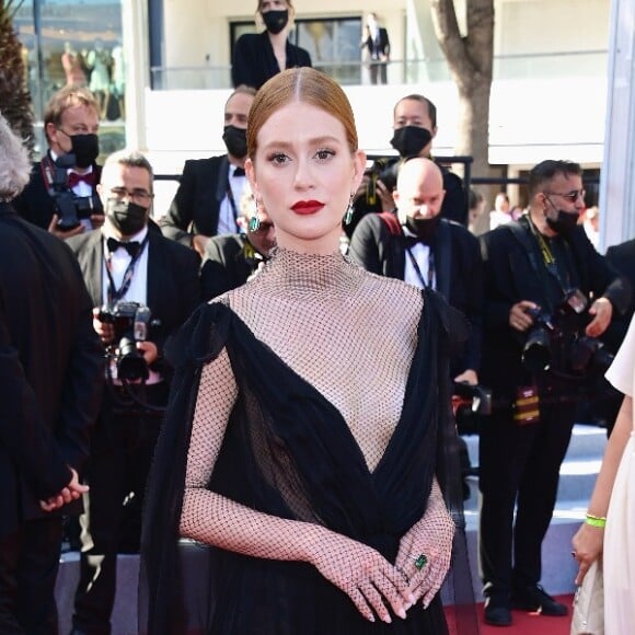 Marina Ruy Barbosa e o namorado, Guilherme Mussi, estiveram em Cannes, na França