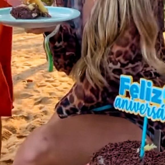 Sarah Andrade comemorou o aniversário de 30 anos na Bahia