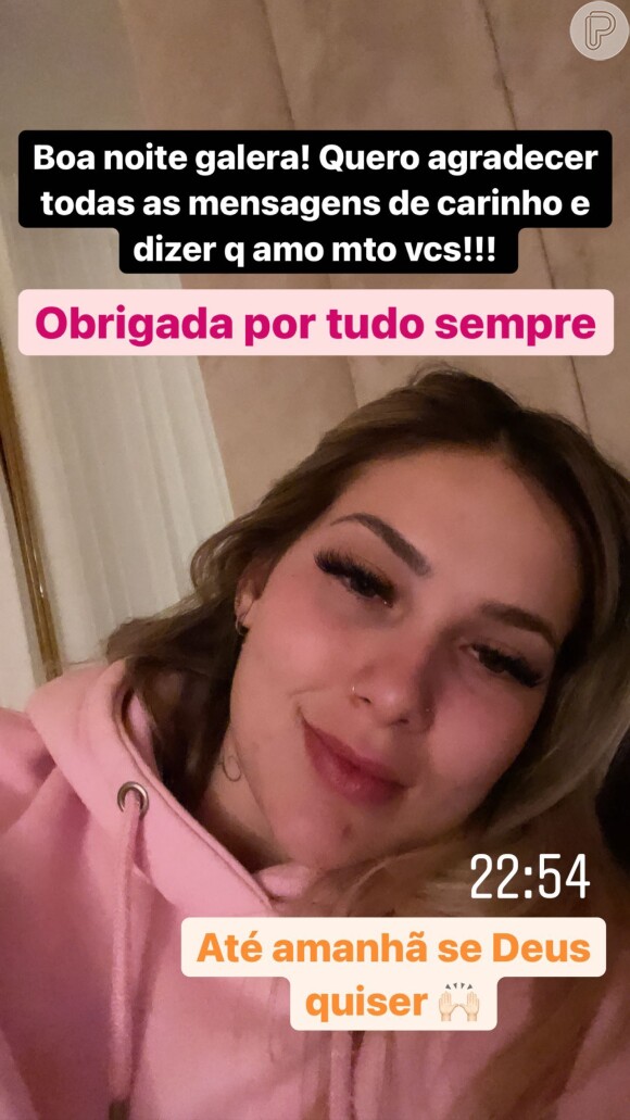 Virgínia Fonseca pede 'energias positivas' e agradece apoio por intubação do pai: 'Tô melhor'