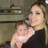 Nova foto de Virgínia Fonseca de quando era bebê choca por semelhança com Maria Alice: 'Idênticas'