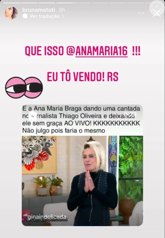 Ana Maria Braga ganha convite para casamento de Thiago Oliveira após elogiá-lo. Entenda!