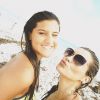 Flávia Alessandra e Giulia Costa curtiram Miami Beach