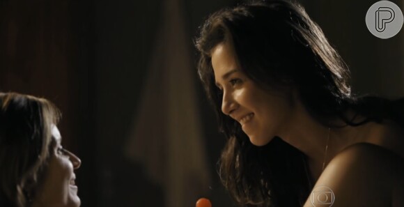 Marjorie Estiano e Paula Burlamaqui protagonizam cenas quentes na série 'Eu que amo tanto', exibida no 'Fantástico'
