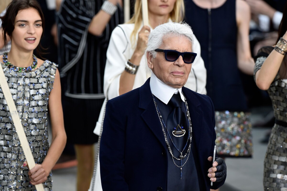 Foto: Karl Lagerfeld, diretor artístico da grife francesa Chanel
