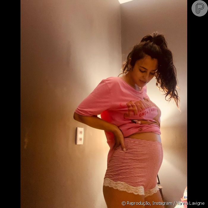 Yanna Lavigne disse que segunda gravidez surpreendeu a família