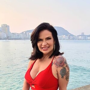 'A Fazenda 13': Solange Gomes já saiu do Rio de Janeiro para o pré-confinamento do reality show em São Paulo, mas não justificou sua ida à cidade