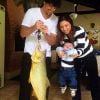 Patricia Abravanel brincou com o filho, Pedro, ao postar foto no Instagram