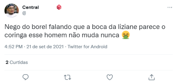 Nego do Borel é novamente criticado na web após fazer piada com Liziane