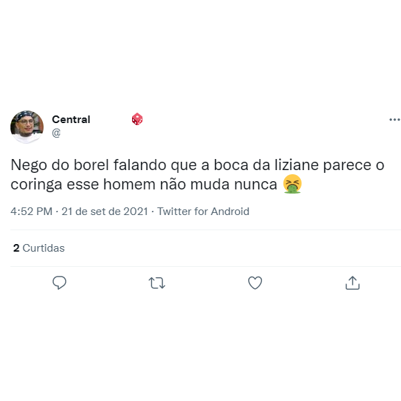Nego do Borel é novamente criticado na web após fazer piada com Liziane