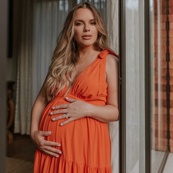 Thaeme Mariôto viveu intensamento cada momento da gravidez