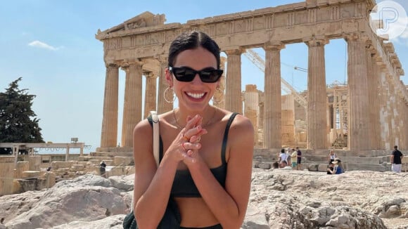 Bruna Marquezine visitou a Grécia antes