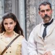 Novela 'Nos Tempos do Imperador': Pilar (Gabriela Medvedovski) e Tonico (Alexandre Nero) vão ter novo embate