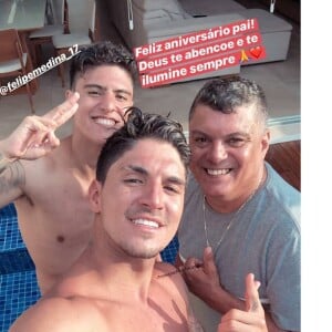 Antes da reconciliação, Gabriel Medina só tinha contato com irmão, Felipe, entre todos da família