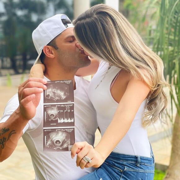 Hulk e Camila Ângelo estão esperando seu primeiro bebê! 'Papai já te ama, filho (a)'