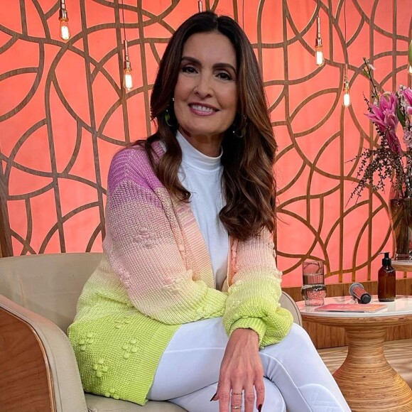 Fátima Bernardes passou por uma cirurgia para corrigir o rompimento de um tendão no ombro