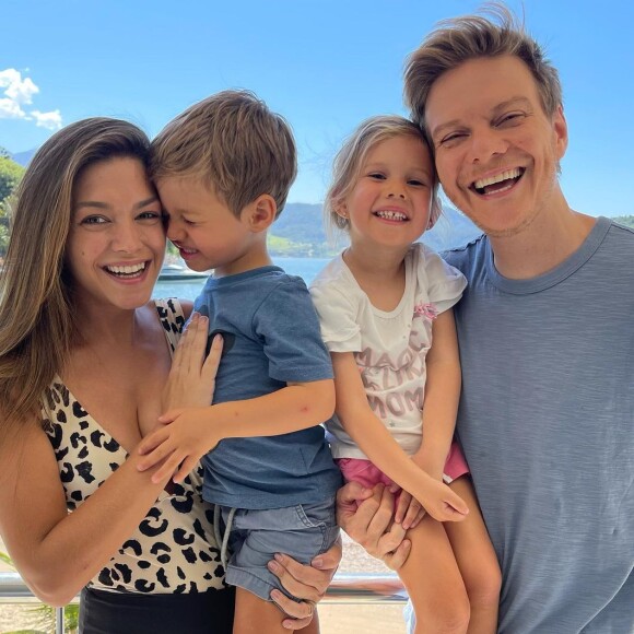 Thais Fersoza e Michel Teló são pais de Melinda, de 5 anos, e Teodoro, de 4