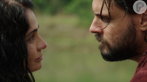 'Gênesis': relação de Bila (Patricia França) e Rúben (Felipe Cunha) foi descoberta por Jacó (Petronio Gontijo)