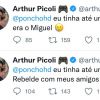 Arthur Picoli se declarou fã de RBD para desfazer a gafe