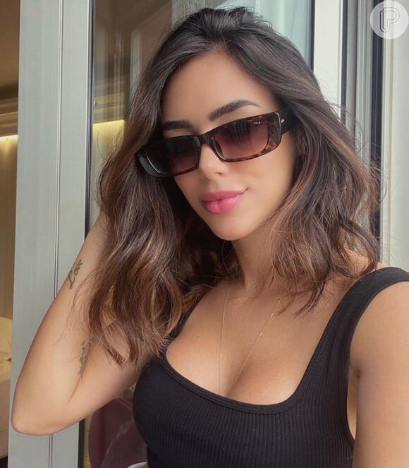 Bruna Biancardi, namorada de Neymar, já tinha voltado à França, mas chegou a passar alguns dias em Barcelona