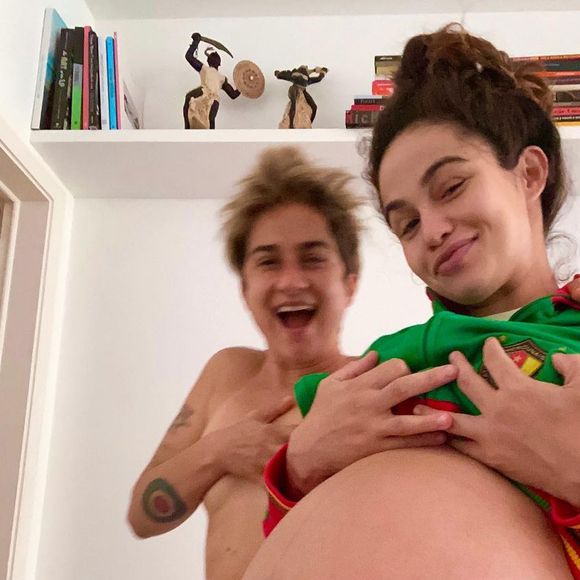 Kim e Tiê são fruto da relação de 7 anos de Nanda Costa e Lan Lanh