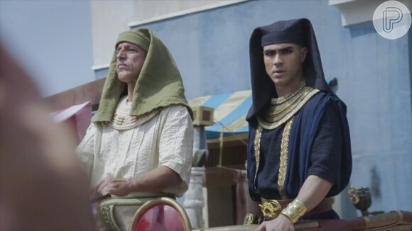 Nos últimos capítulos da novela 'Gênesis', José (Juliano Laham) manda prender os irmãos ao agir por impulso quando eles voltam para o Egito